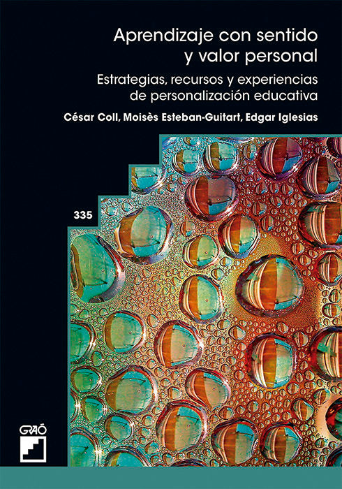 Aprendizaje con sentido y valor personal, de Coll i Salvador, Cèsar | portada del libro