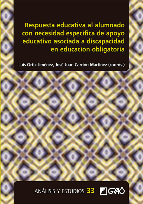 RESPUESTA EDUCATIVA AL ALUMNADO CON NECESIDAD ESPECIFICA DE, de AGUILAR PARRA, JOSE MANUEL | portada del libro