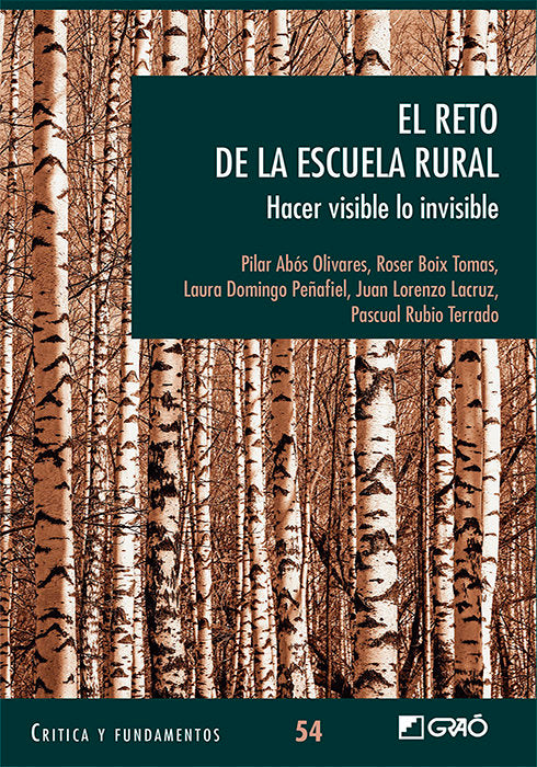 El reto de la escuela rural, de Abós Olivares, Pilar | portada del libro
