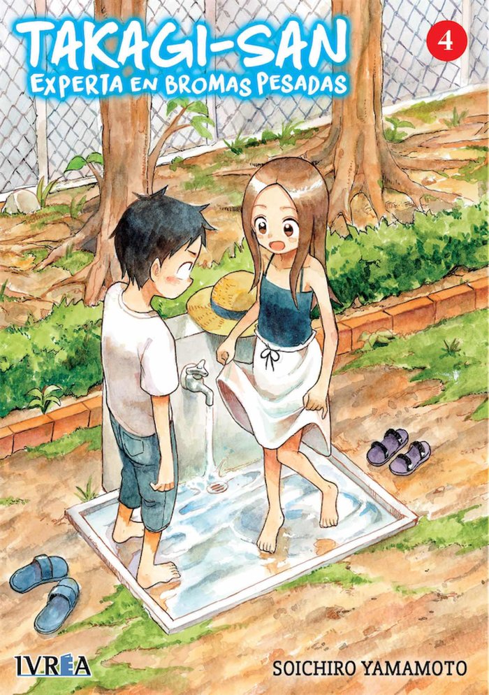 Takagi-San Experta en Bromas Pesadas 4, de SOICHIRO YAMAMOTO | portada del libro