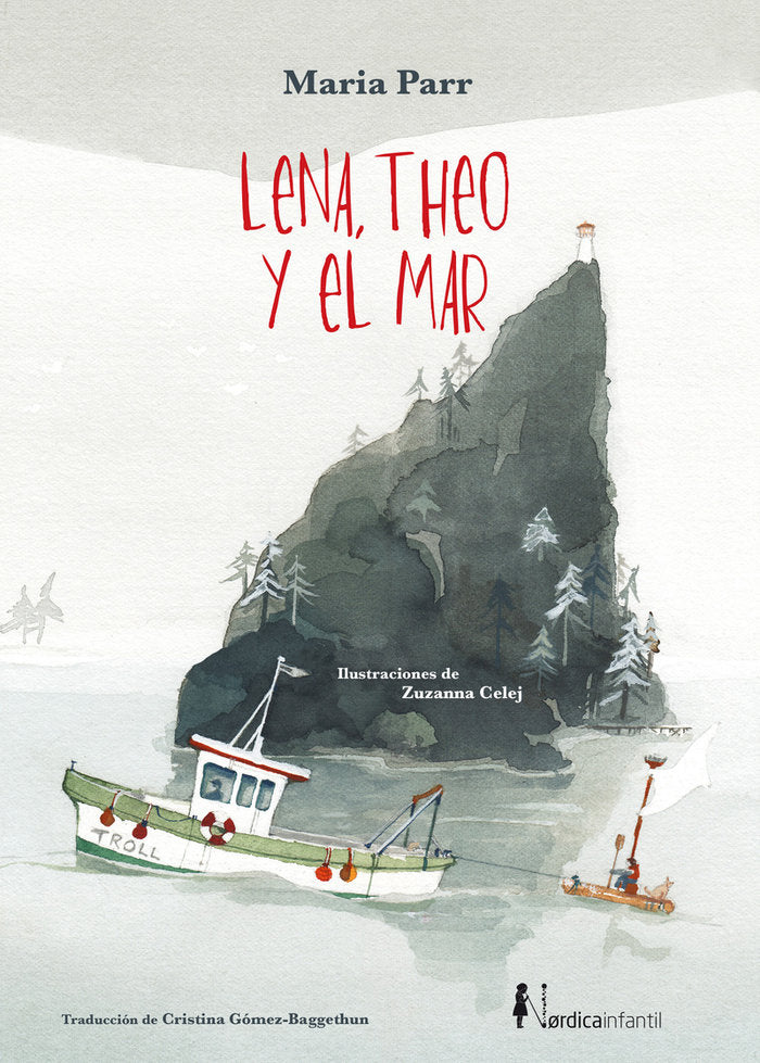Lena, Theo y el Mar, de Parr, Maria | portada del libro