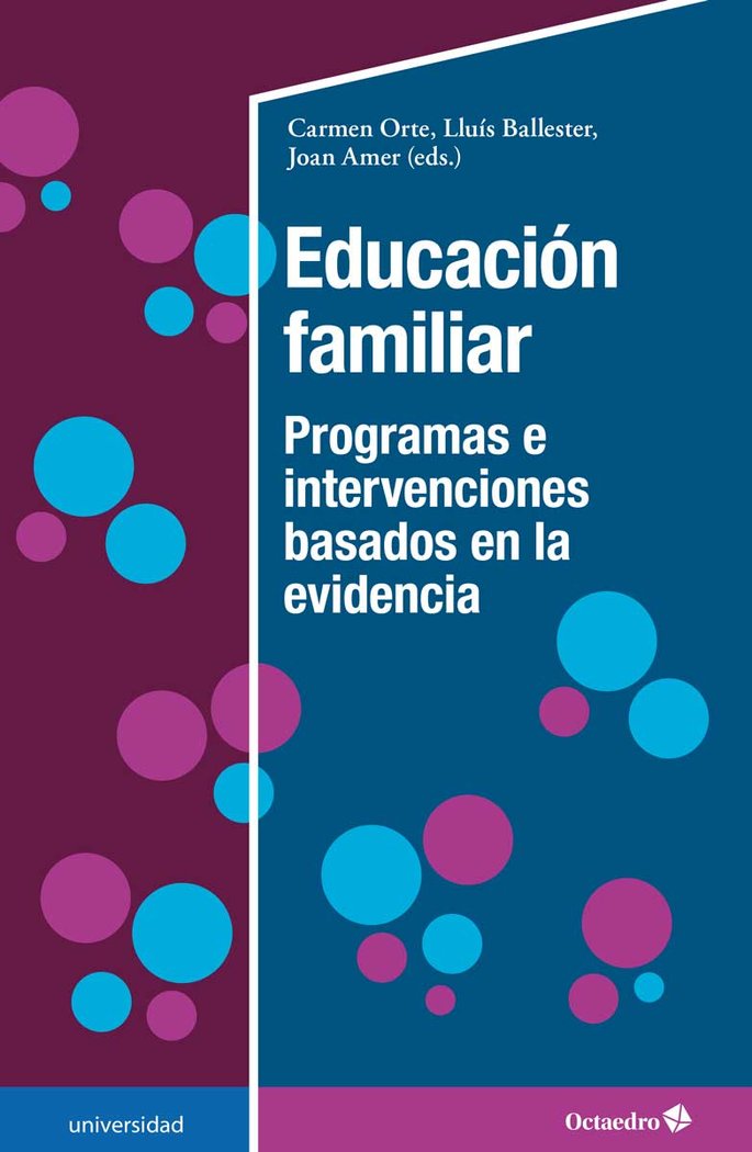 Educación familiar, de Orte Socias, Carmen | portada del libro
