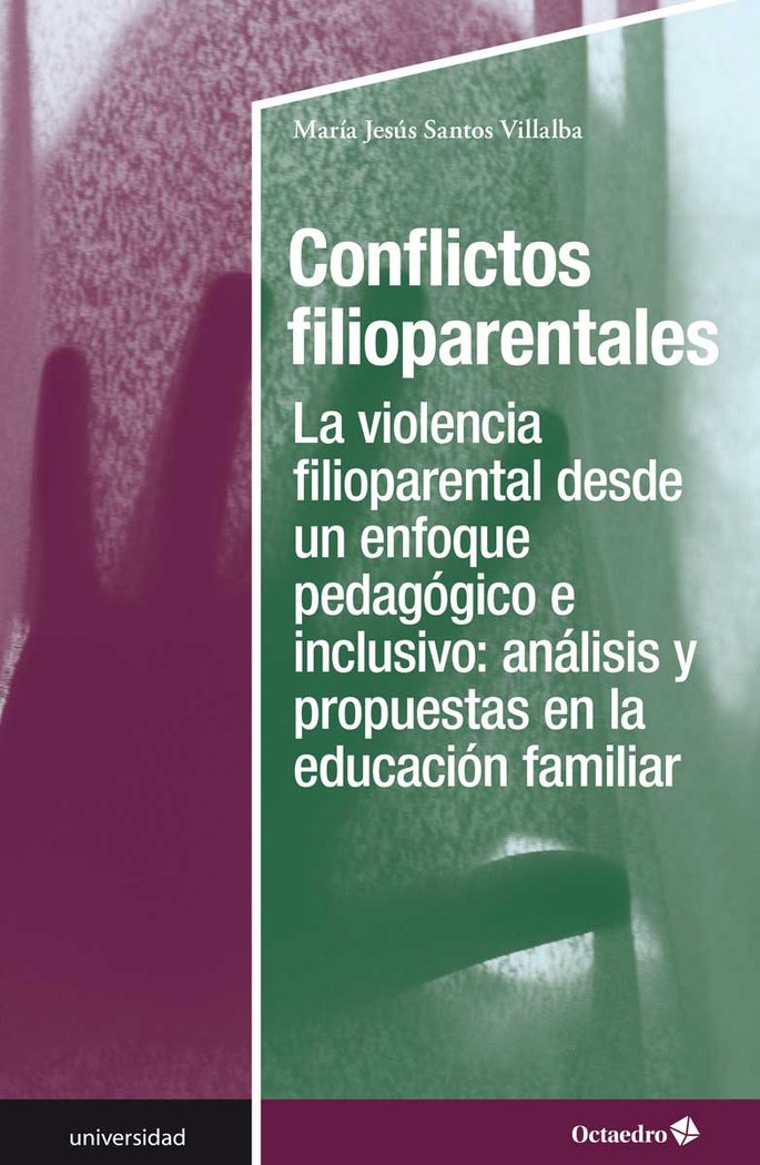 Conflictos filioparentales, de Santos Villalba, María Jesús | portada del libro
