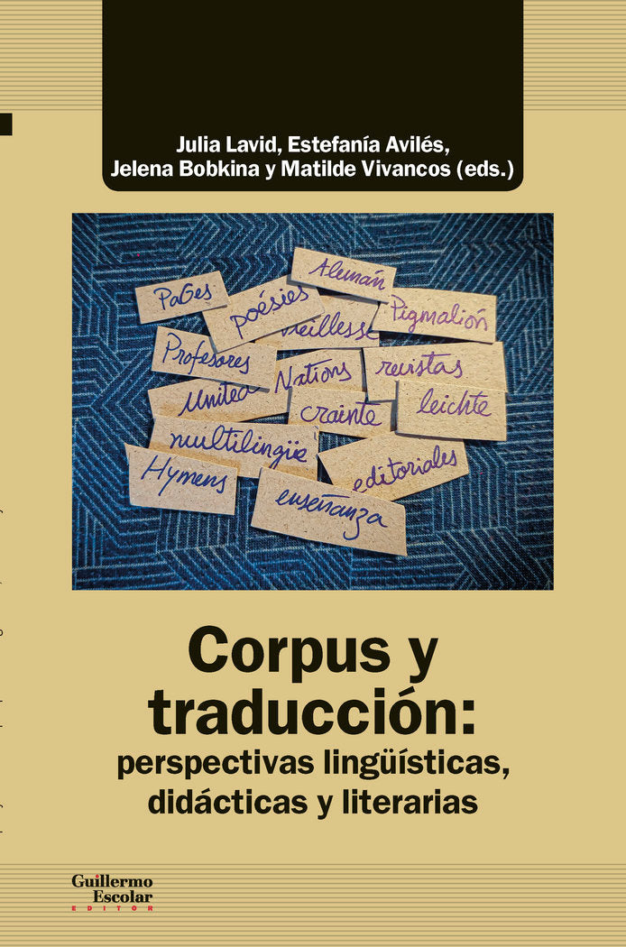 CORPUS Y TRADUCCION: PERSPECTIVAS LINGUISTICAS, DIDACTICAS Y LITERARIAS, de VARIOS AUTORES | portada del libro