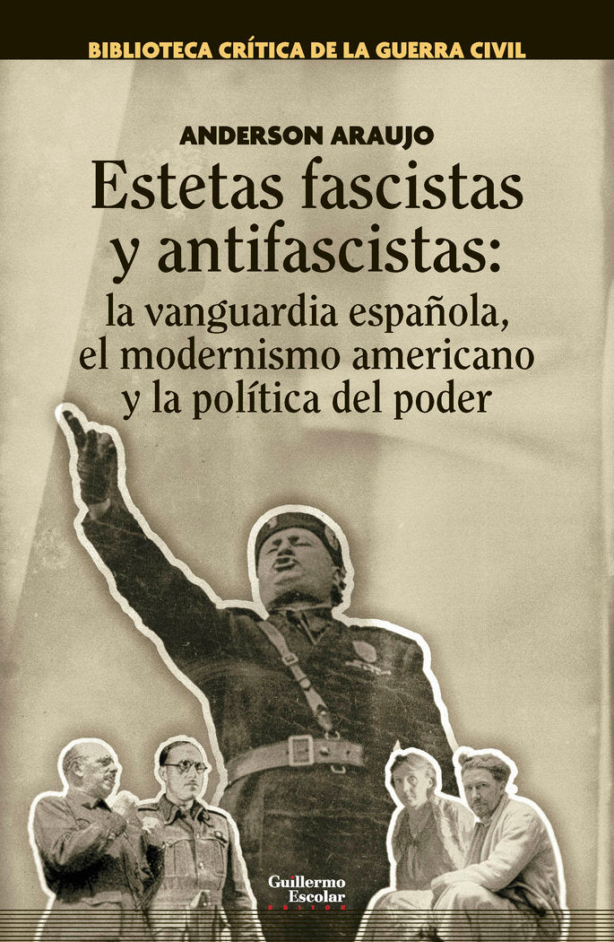 ESTETAS FASCISTAS Y ANTIFASCISTAS, de ANDERSON ARAUJO | portada del libro