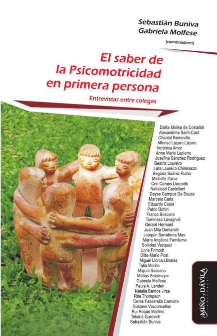 El saber de la Psicomotricidad en primera persona, de Buniva, Sebastián | portada del libro