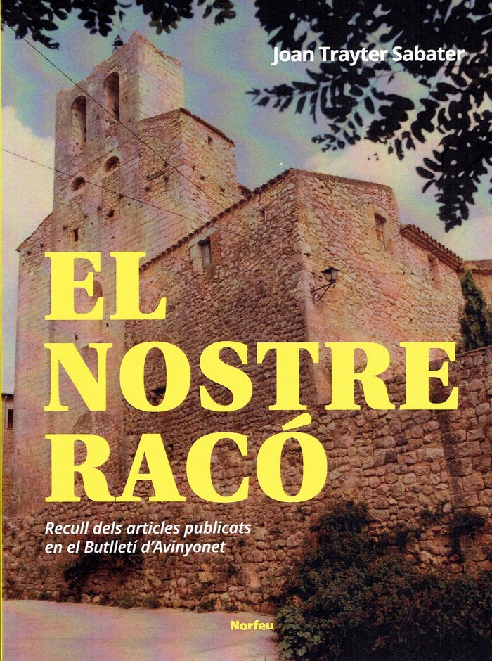 EL NOSTRE RACO, de TRAYTER SABATER | portada del libro