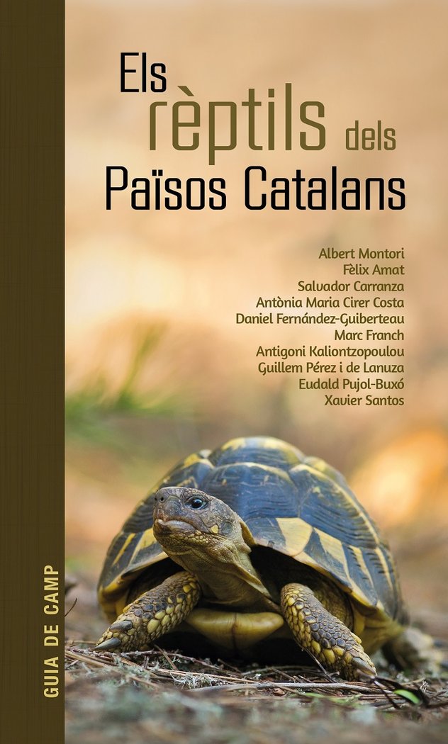 ELS REPTILS DELS PAØSOS CATALANS, de VARIOS AUTORES | portada del libro