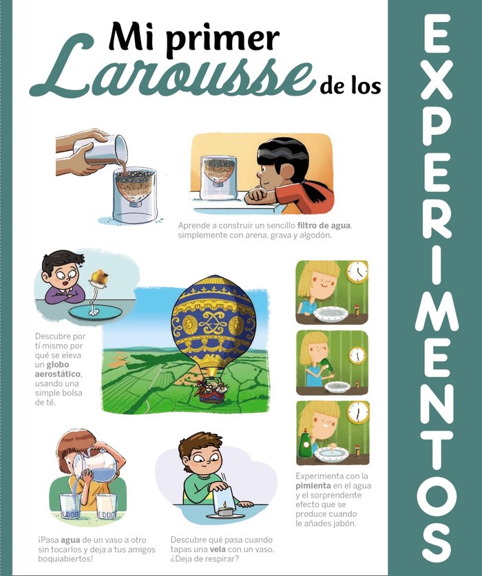 Mi primer Larousse de los experimentos, de Larousse Editorial | portada del libro