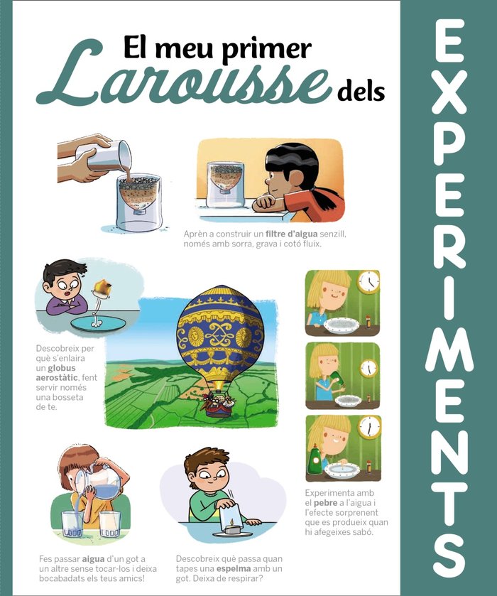 El meu primer Larousse dels experiments, de Larousse Editorial | portada del libro