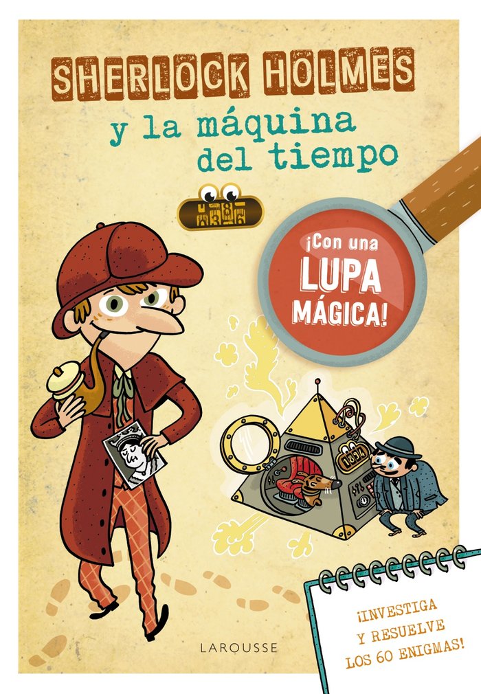 Sherlock Holmes y la máquina del tiempo, de Lebrun, Sandra | portada del libro