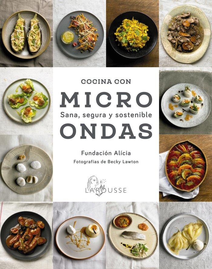 Cocina con microondas. Sana, segura y sostenible, de Fundación Alícia | portada del libro