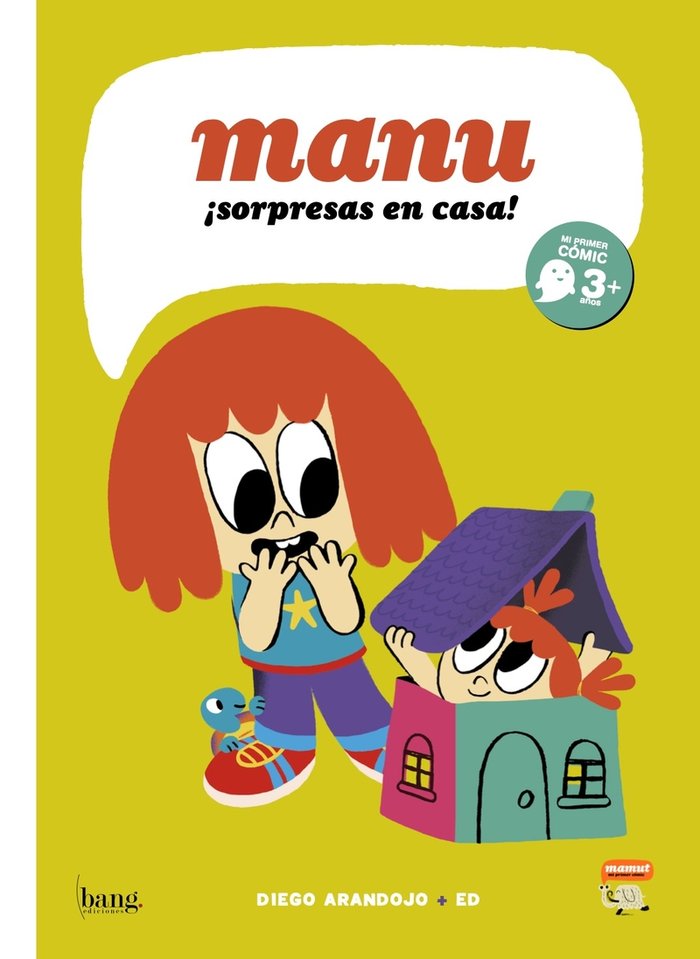 MANU, ¡SORPRESAS EN CASA!, de ARANDOJO, DIEGO | portada del libro