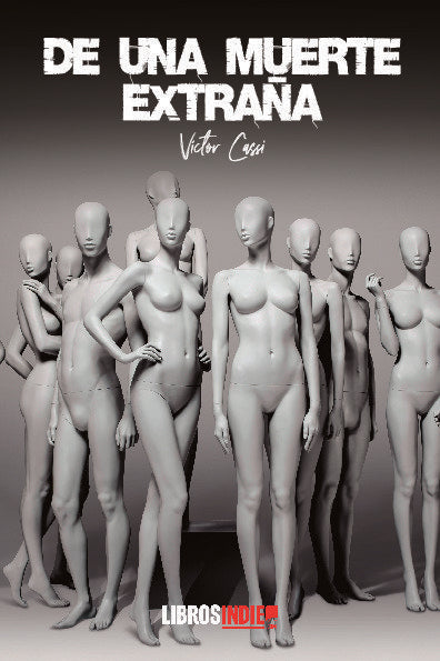 De una muerte extraña, de Víctor Cassi | portada del libro