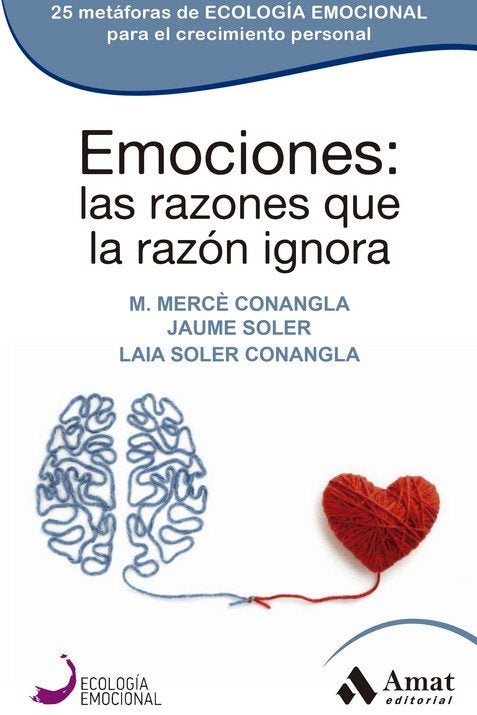 EMOCIONES: LAS RAZONES QUE LA RAZON IGNORA | portada del libro
