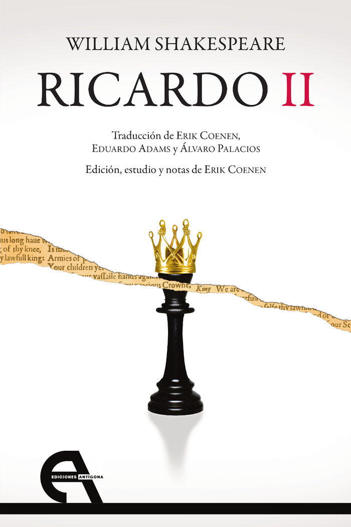 RICARDO II, de SHAKESPEARE, WILLIAM | portada del libro