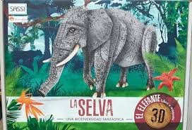 La Selva, Elefante - 3D, de E. Tome, A. Borgo | portada del libro