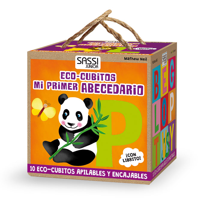 ECO CUBITOS MI PRIMER ABECEDARIO, de M. GAULE | portada del libro