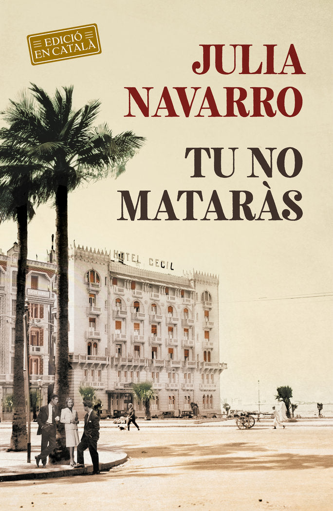 Tu no mataràs, de Navarro | portada del libro