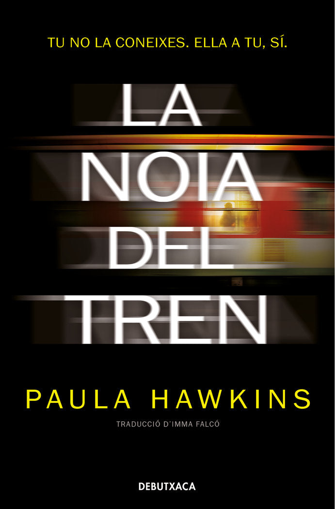 La noia del tren, de Hawkins | portada del libro