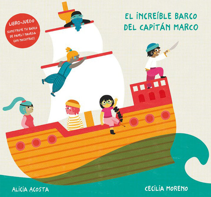 El increíble barco del capitán Marco, de Alicia Acosta | portada del libro
