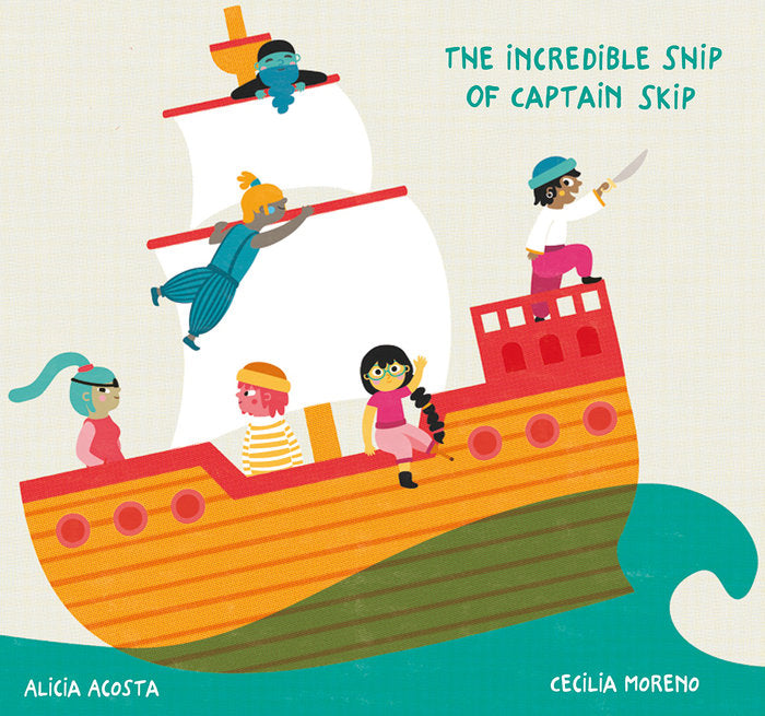 The Incredible Ship of Captain Skip, de Alicia Acosta | portada del libro