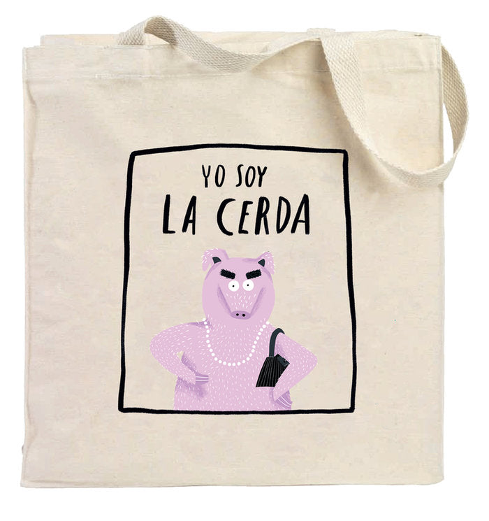 BOLSA 'YO SOY LA CERDA', de AMAVISCA, LUIS | portada del libro
