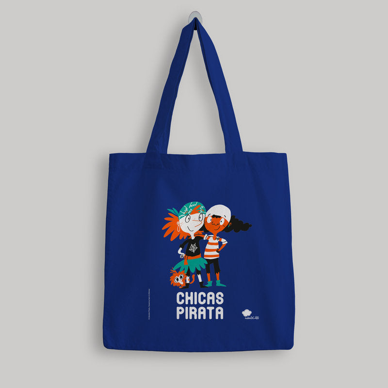 BOLSA DE TELA CHICAS PIRATA - AZUL, de GOMEZ | portada del libro