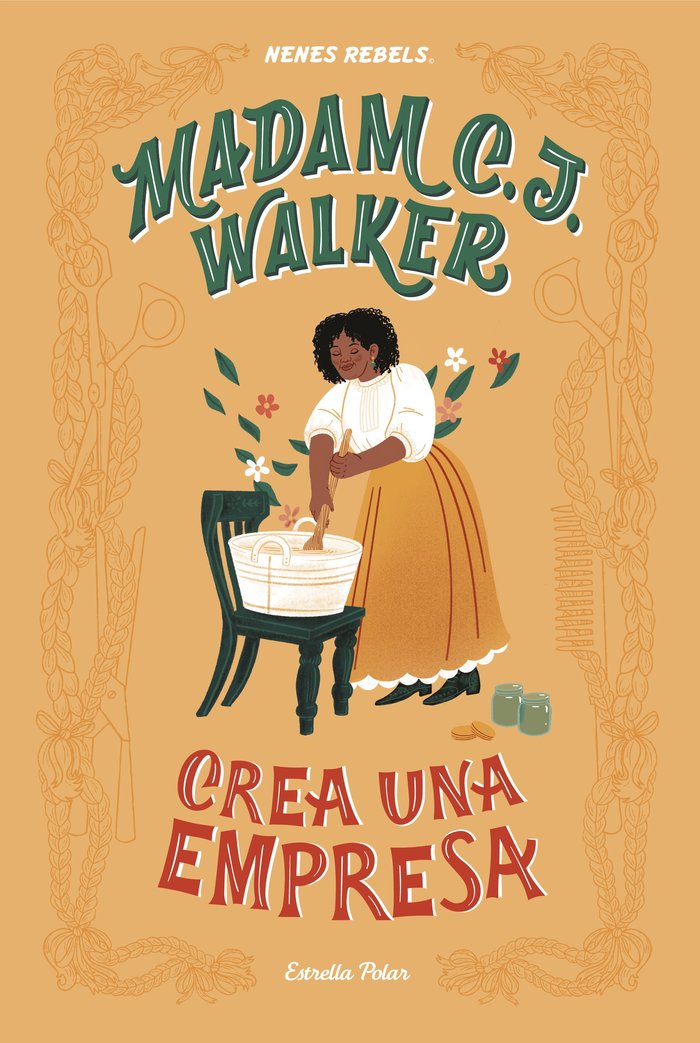 Madam C. J. Walker. Crea una empresa, de Nenes Rebels | portada del libro