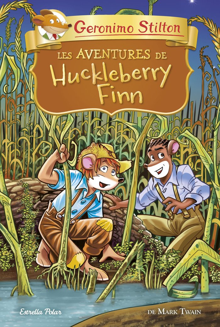 Les aventures de Huckleberry Finn, de Stilton, Geronimo | portada del libro