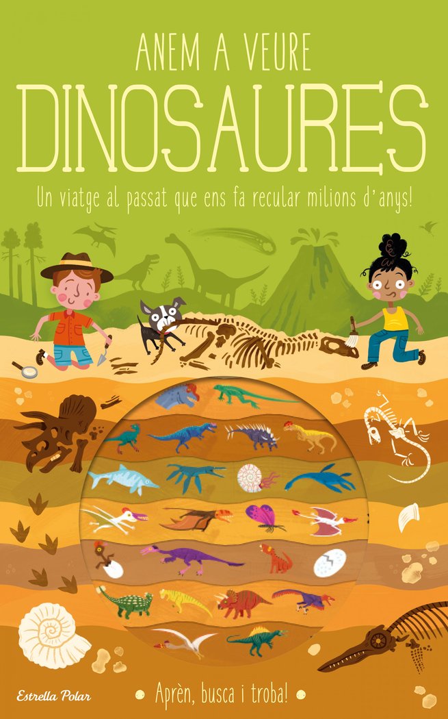 Anem a veure dinosaures, de Knapman, Timothy | portada del libro