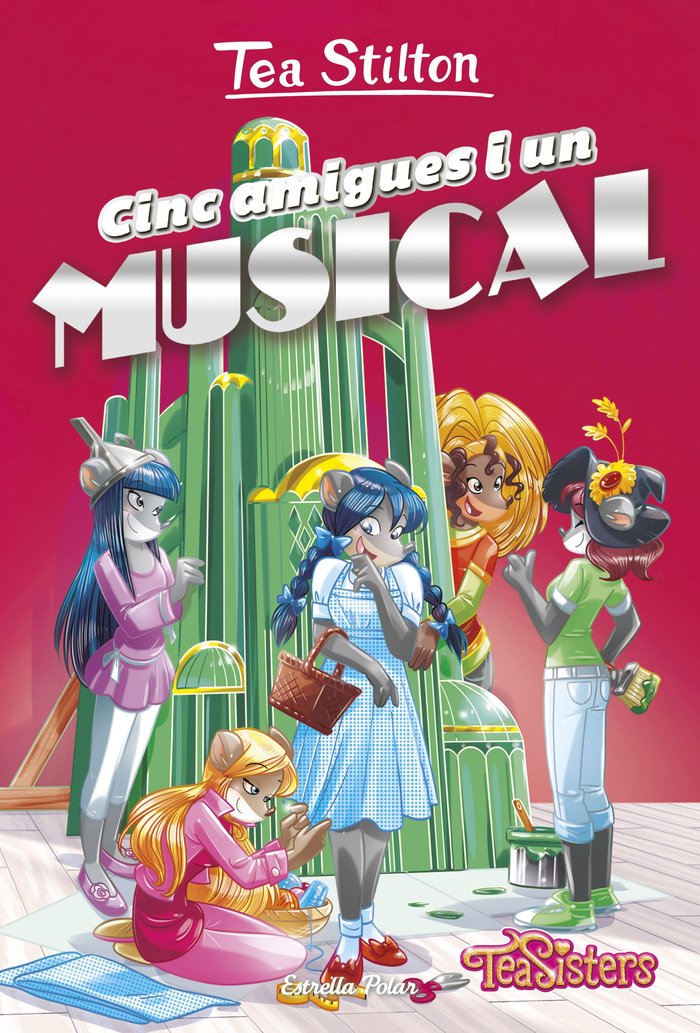 Cinc amigues i un musical, de Stilton, Tea | portada del libro