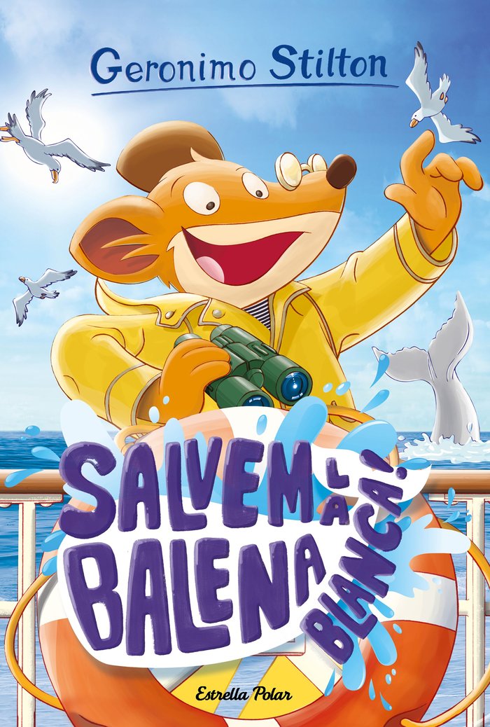 Salvem la balena blanca!, de Stilton, Geronimo | portada del libro