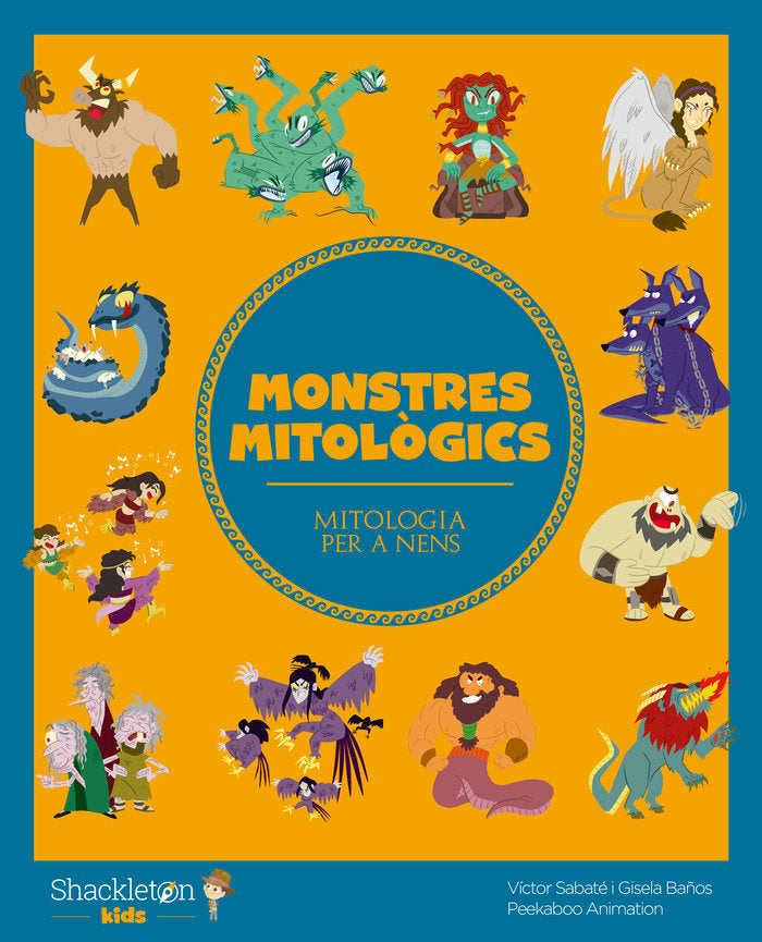 Monstres mitològics, de Sabaté, Víctor | portada del libro