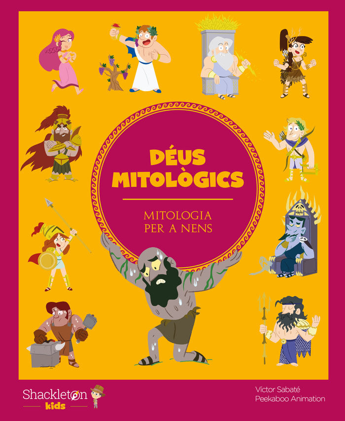 Déus mitològics, de Sabaté, Víctor | portada del libro