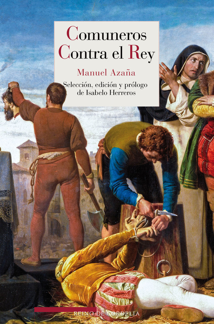 Comuneros contra el Rey, de Azaña, Manuel | portada del libro