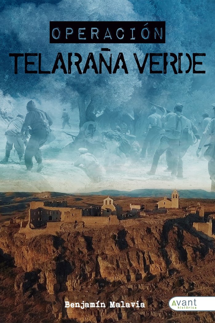 Operación telaraña verde, de Malavia | portada del libro