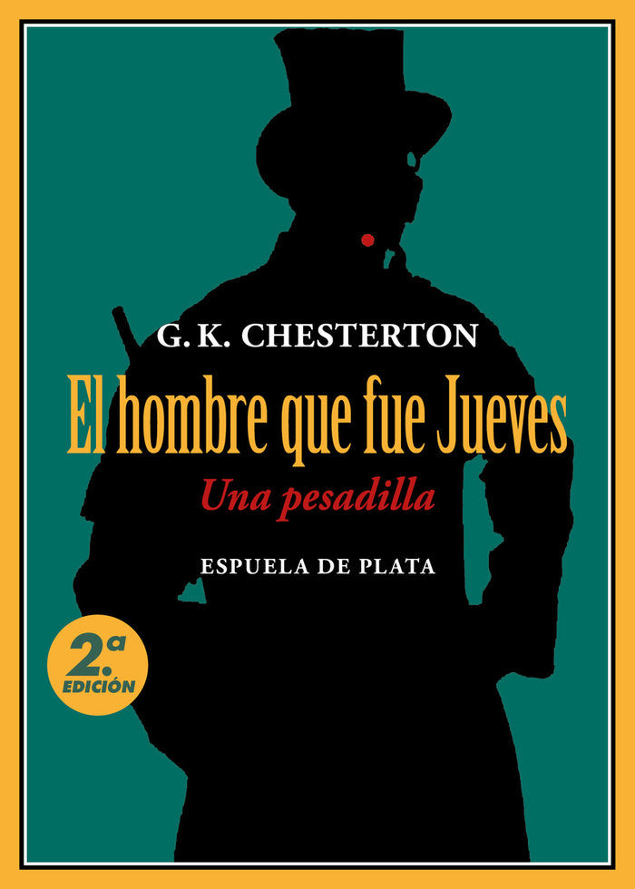 EL HOMBRE QUE FUE JUEVES, de CHESTERTON,GILBERT KEITH | portada del libro