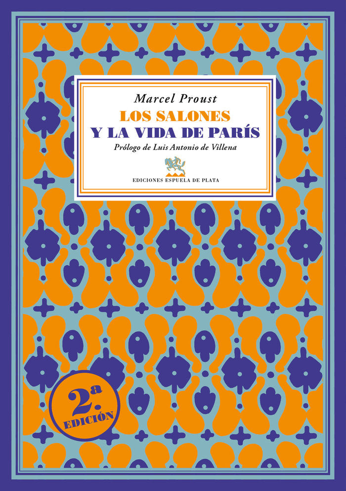 LOS SALONES Y LA VIDA DE PARIS, de PROUST, MARCEL | portada del libro