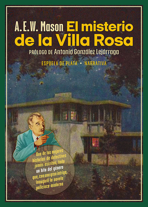 EL MISTERIO DE LA VILLA ROSA, de MASON, A. E. W. | portada del libro