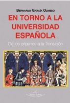 En torno a la universidad española, de Francisco García Olmedo | portada del libro