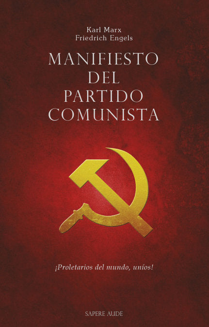 MANIFIESTO DEL PARTIDO COMUNISTA, de FRIEDRICH ENGELS | portada del libro