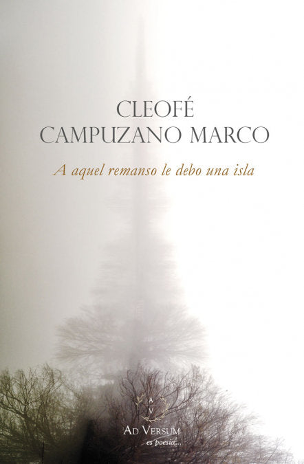 A AQUEL REMANSO LE DEBO UNA ISLA, de CAMPUZANO MARCO, CLEOFE | portada del libro