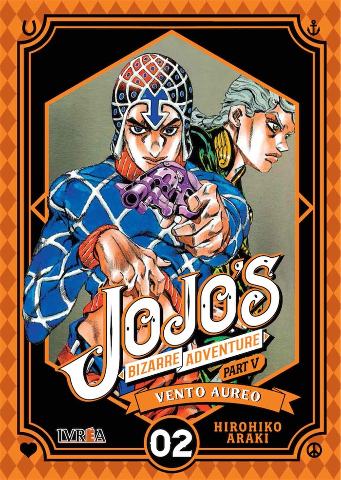 Jojo´s bizarre Adventure Part V Vento Aureo, de Araki | portada del libro