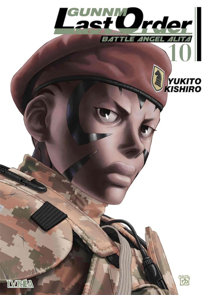 Gunnm Last Order 10, de Yukito Kishiro | portada del libro