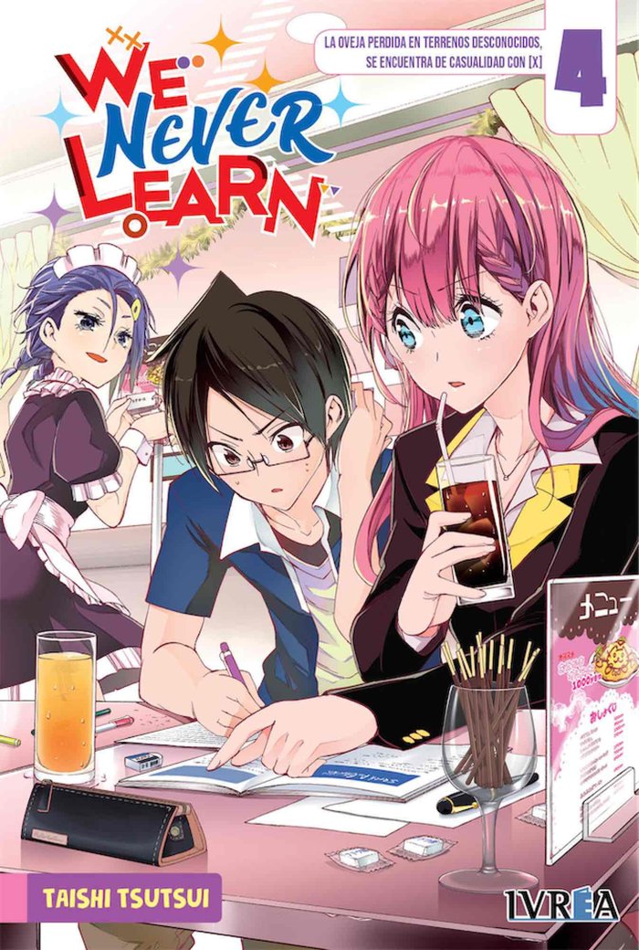 We Never Learn 4, de Taishi tsutsui | portada del libro