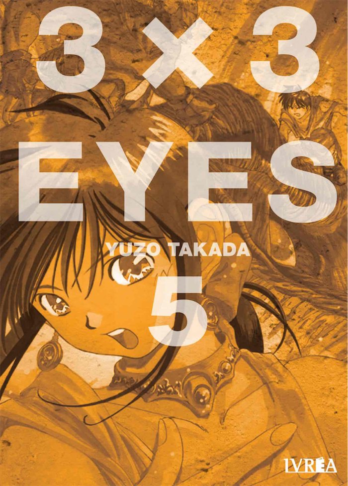 3X3 EYES 5, de YUZO TAKADA | portada del libro