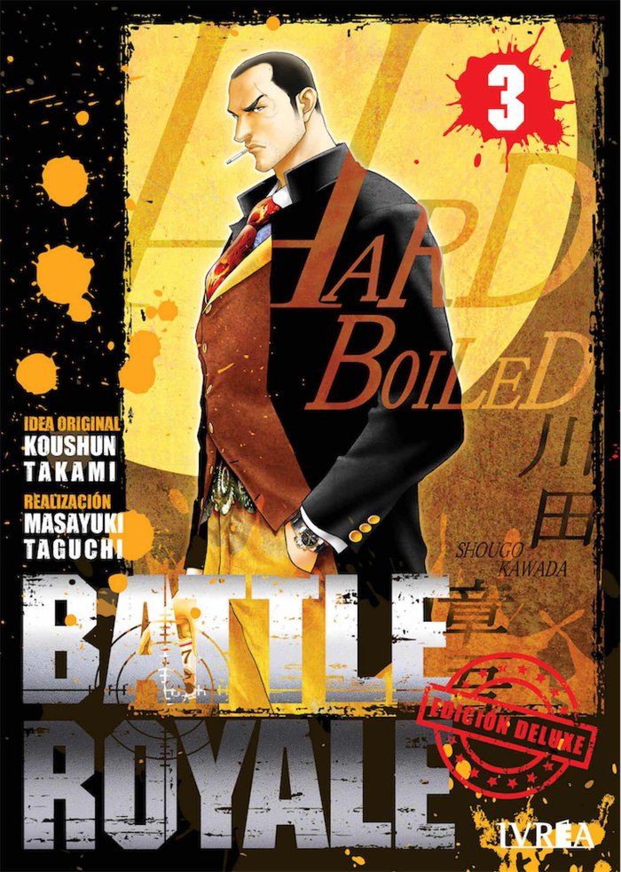 Battle Royale Edicion Deluxe 3, de Koushun Takami | portada del libro
