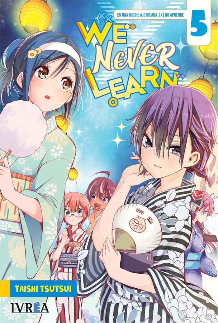 We Never Learn 5, de Taishi Tsutsui | portada del libro