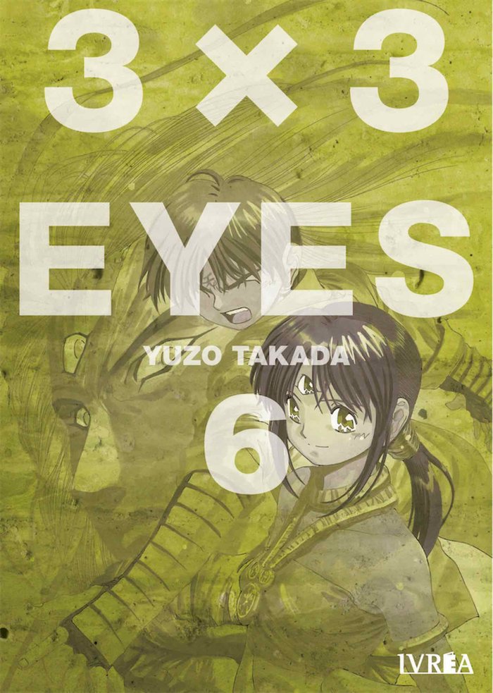 3X3 EYES 6, de YUZO TAKADA | portada del libro
